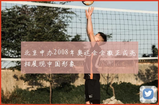 北京申办2008年奥运会会徽正式亮相展现中国形象